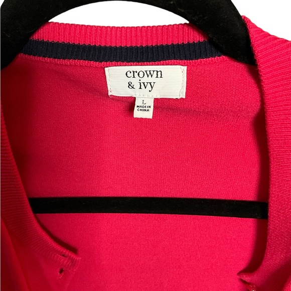 Crown & Ivy cardigan sweater, size L - Picture 4 of 5